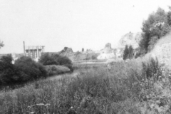 Auf dem Leinpfad an der Furt "Breite Pritsch"