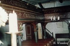 Johanneskapelle - Blick in den Kirchenraum