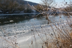 Die Lahn in der Nähe des ehem. Badeplatzes "Kies"