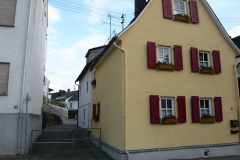Zufahrt zur ehem. Mittelgasse von der Bachstraße