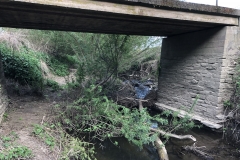 Brücke vor der Kerkerbachmündung