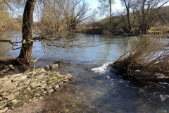 Frühere Furt Braare Pritsch