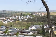 Blick vom Lahnhöhenweg Ennericher-Wald Richtung Runkel