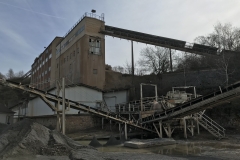 Die Waschanlage im Steinbruch