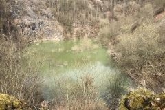 Wasseransammlung im früheren Löhrbruch