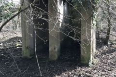 Ein stilles Örtchen im Wald für die früheren Steinbrucharbeiter